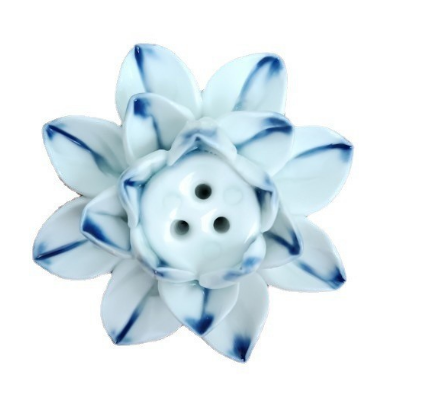 LotusBloom Røkelseholder - Elegant Dufttilbehør for Hjemmet Skanto