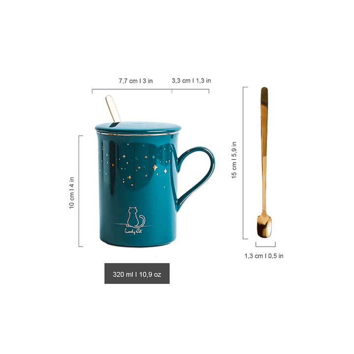 Lovely Cat Mug | Skanto