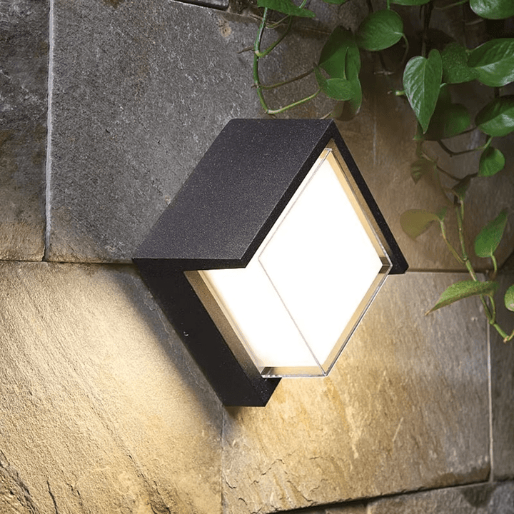 Skanto | Moderne LED utendørs vegglampe med bevegelsessensor