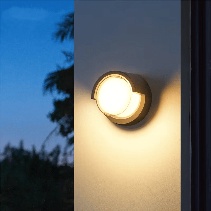 Skanto | Moderne LED utendørs vegglampe med bevegelsessensor