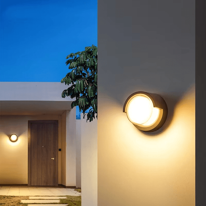 Skanto | Moderne LED utendørs vegglampe med bevegelsessensor