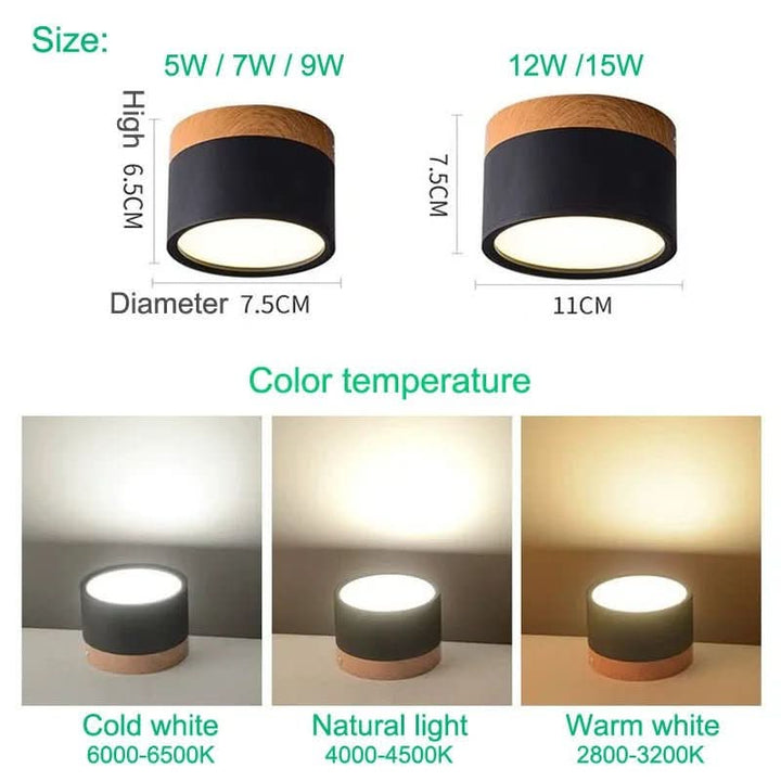 Skanto | Modern dimbar LED taklampe i nordisk design