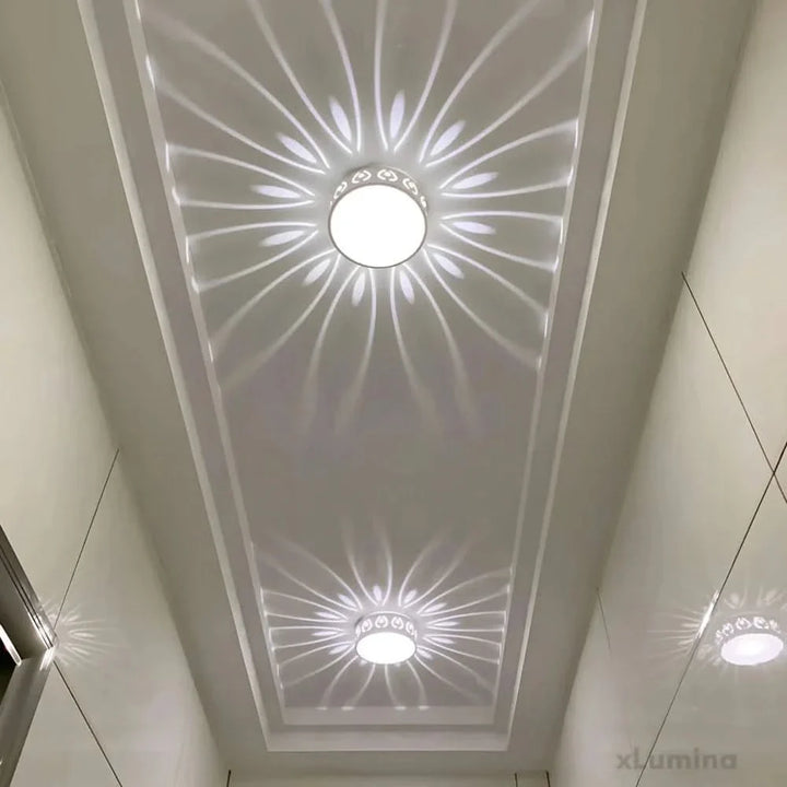 Skanto | Lunoval LED Taklampe – Ultra-Tynn Rund Armatur