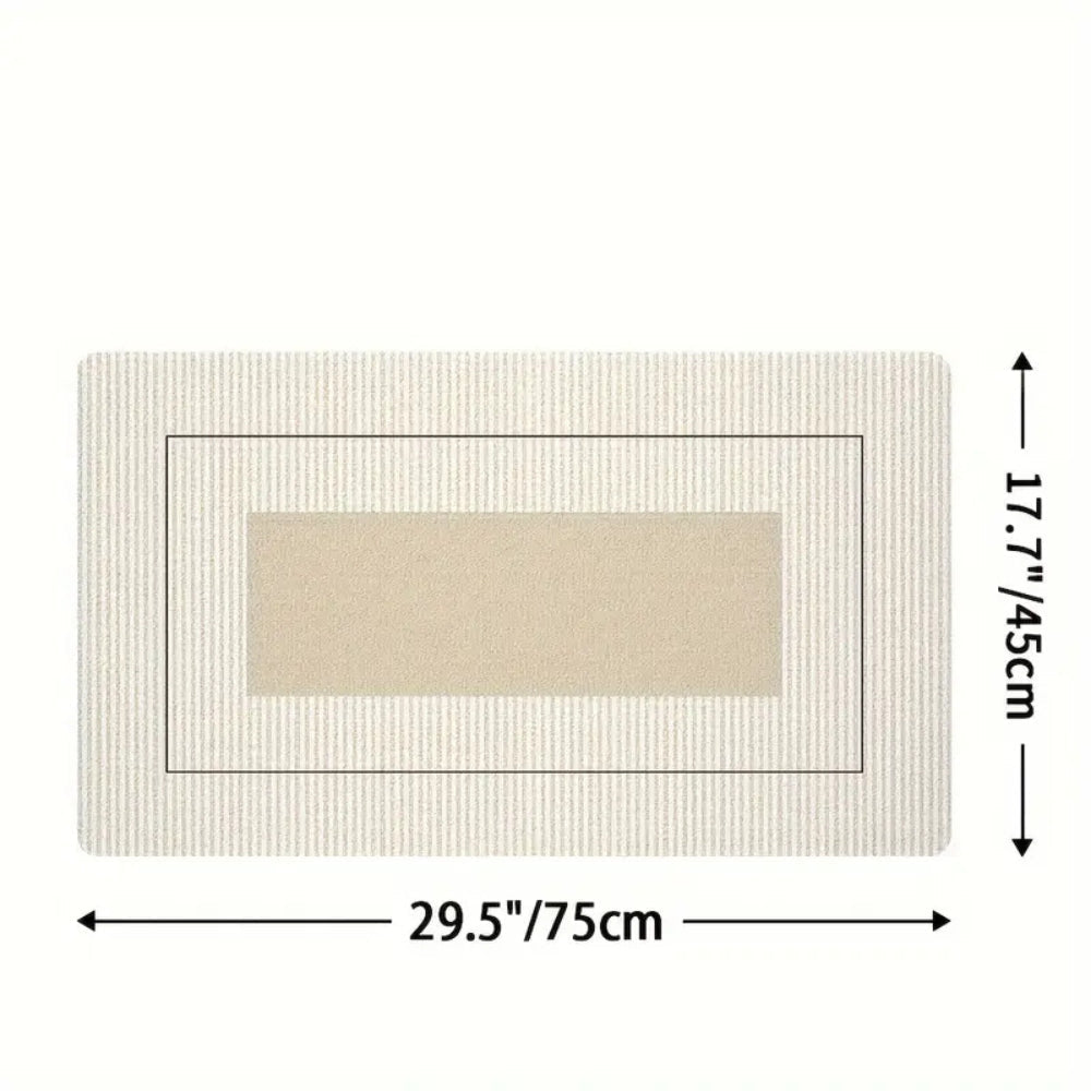 Skanto | Lush Floral Striped Kjøkkenmatte