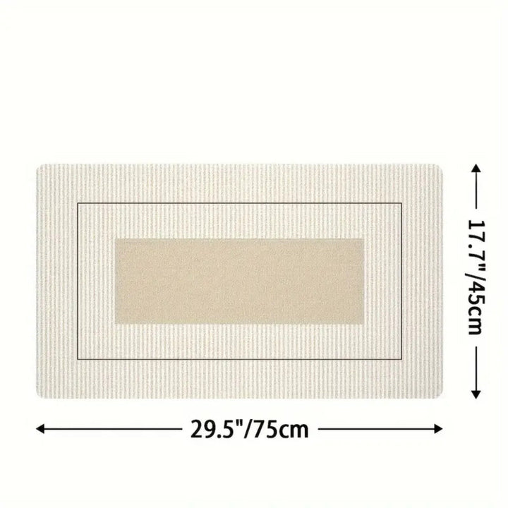 Skanto | Lush Floral Striped Kjøkkenmatte