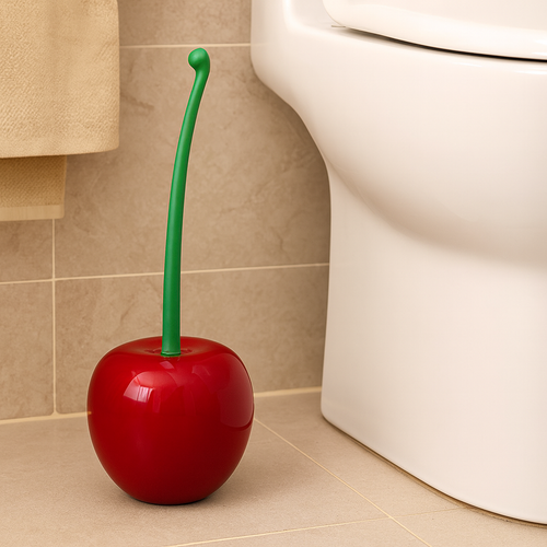 Skanto | Elegant Toalettbørste Nova – Moderne Børste & Holder for et Hygienisk Bad