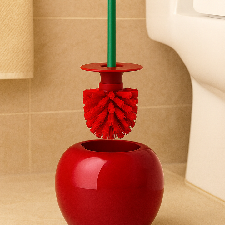 Elegant Toalettbørste Nova – Moderne Børste og Holder for Hygienisk Bad | Skanto