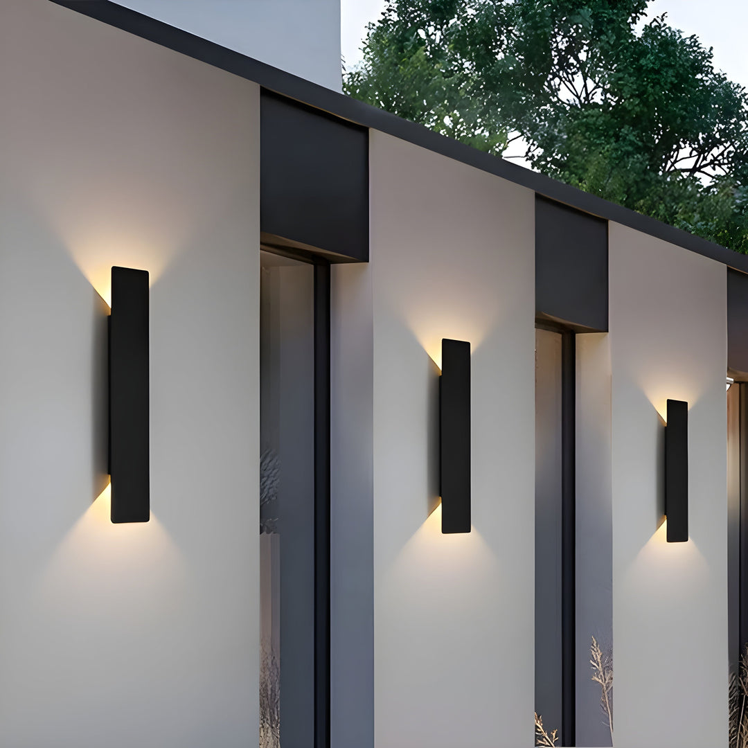 Skanto | Light - Moderne værbestandig LED-vegglampe laget av aluminium for utendørs bruk