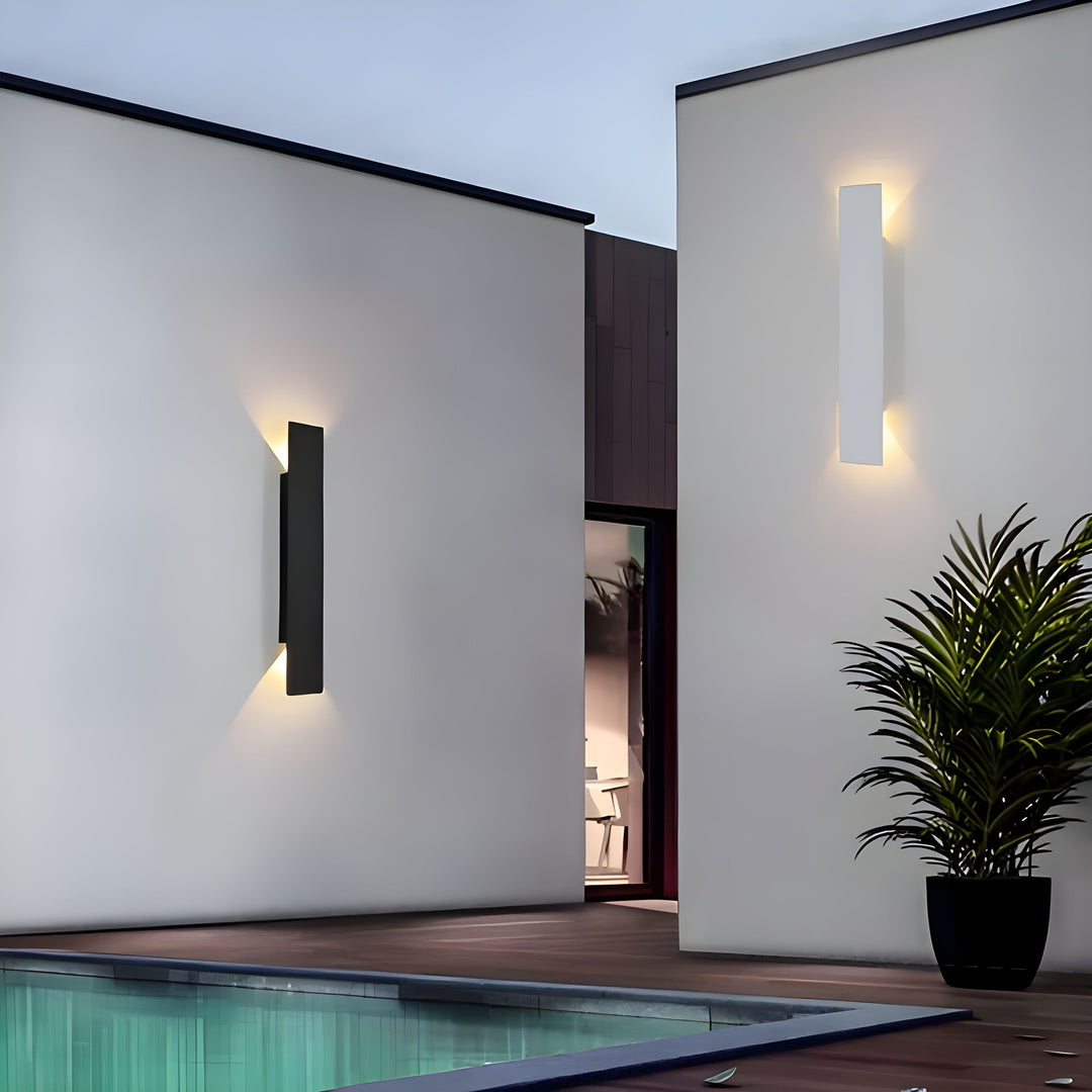 Skanto | Light - Moderne værbestandig LED-vegglampe laget av aluminium for utendørs bruk