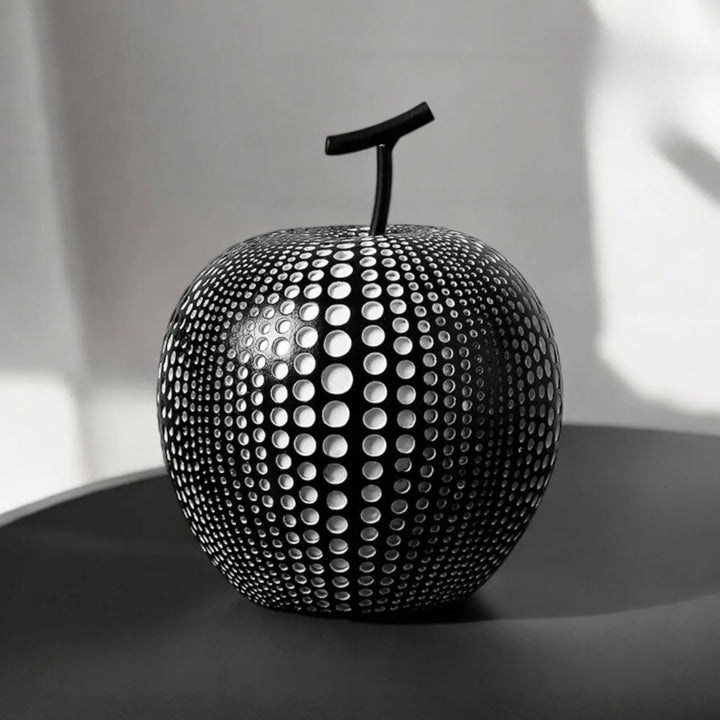 Prikket mønster eple skulptur | Skanto