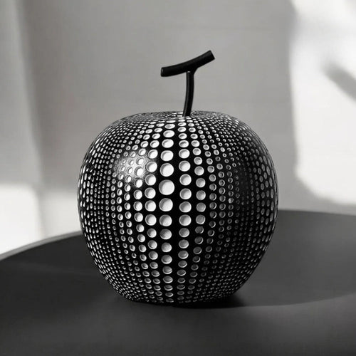Prikket mønster eple skulptur | Skanto