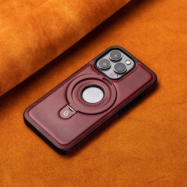 Skanto | Magnetisk iPhone-deksel med usynlig ringholder