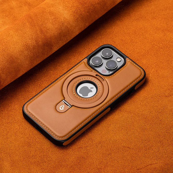 Skanto | Magnetisk iPhone-deksel med usynlig ringholder