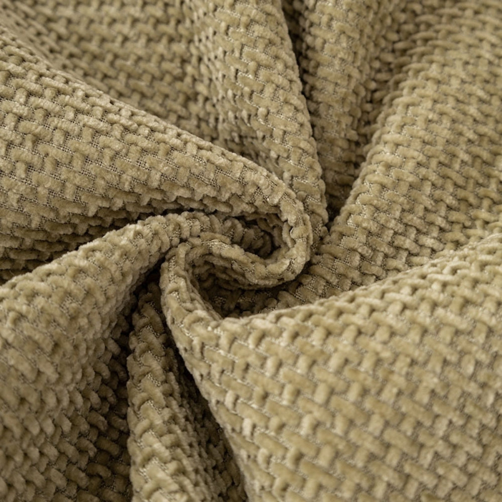 Skanto | Luksus Chenille Vevd Tekstur Franje Sofa Deksel