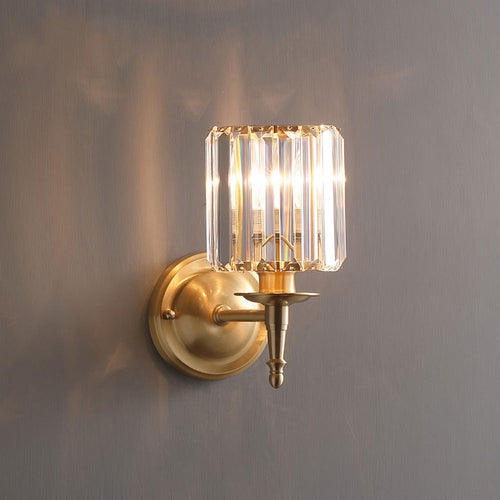 Luksus Klar Krystall Vegglampe | Skanto