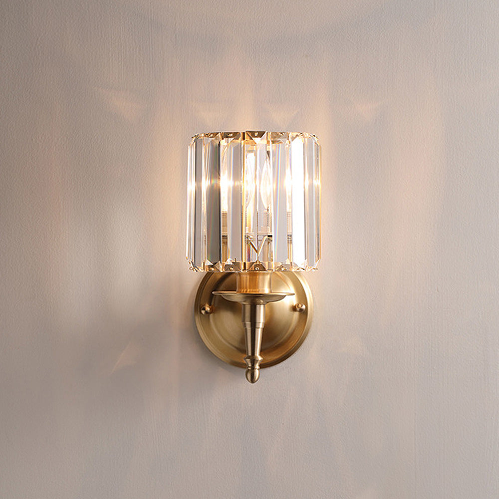 Luksus Klar Krystall Vegglampe | Skanto