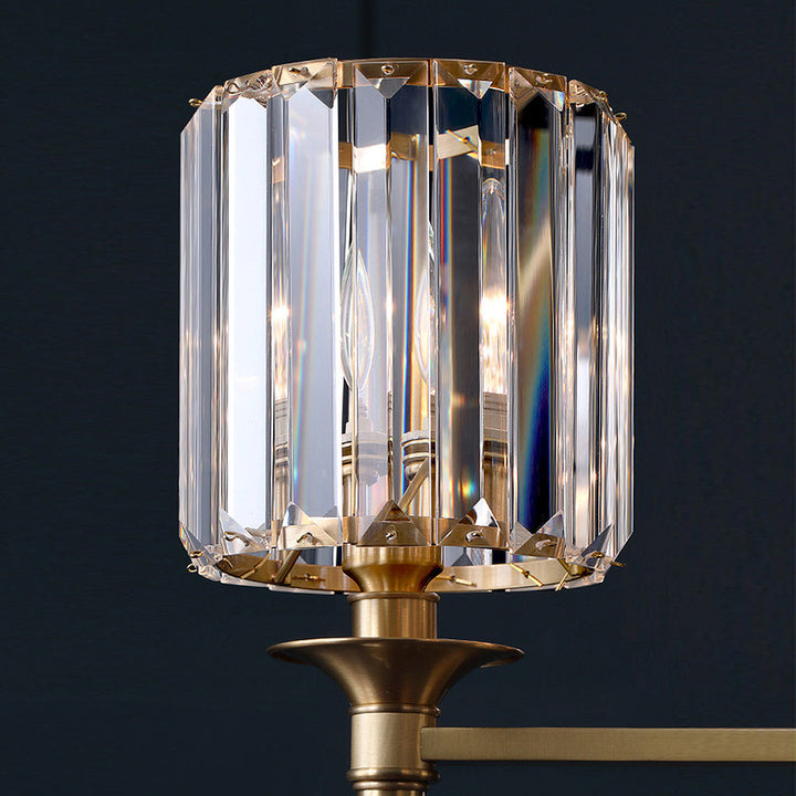 Luksus Klar Krystall Vegglampe | Skanto