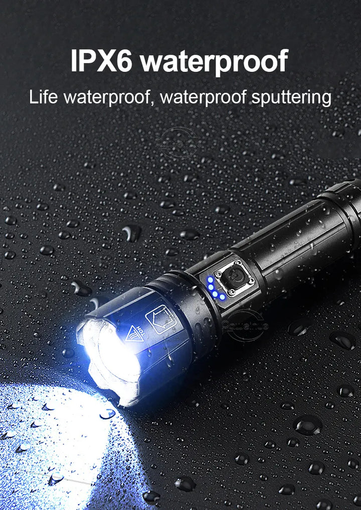 Oppladbar LED-lommelykt for Adventure Skanto