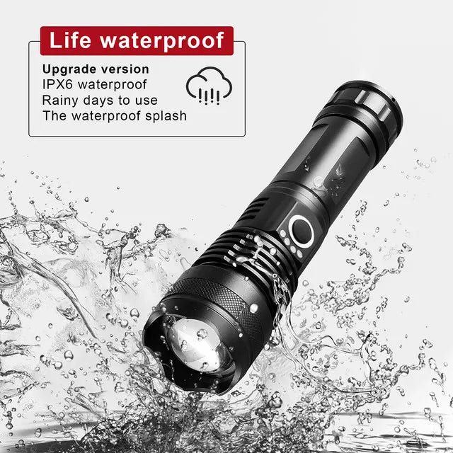 Oppladbar LED-lommelykt for Adventure Skanto