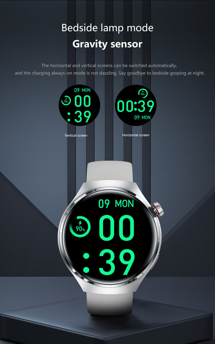 Skanto |  Gt4 Pro Smartwatch For Menn: Ip68 Nfc Gps Tracker, Amoled 360*360 Hd-Skjerm, Hjertefrekvens, Bluetooth-Samtale Begrenset Utgave