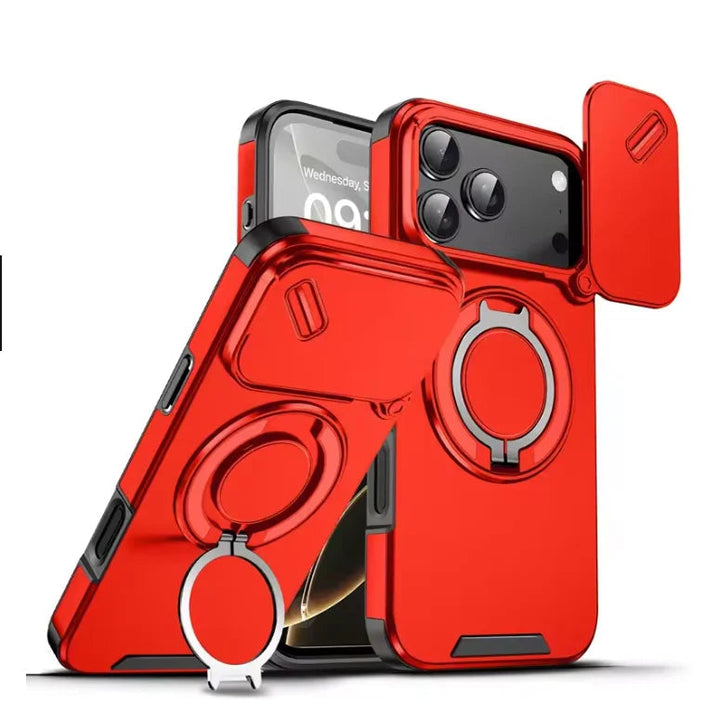 Robuste magnetiske beskyttelseshülle med støtte for iPhone 17-serien