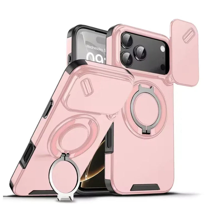 Robuste magnetiske beskyttelseshülle med støtte for iPhone 17-serien