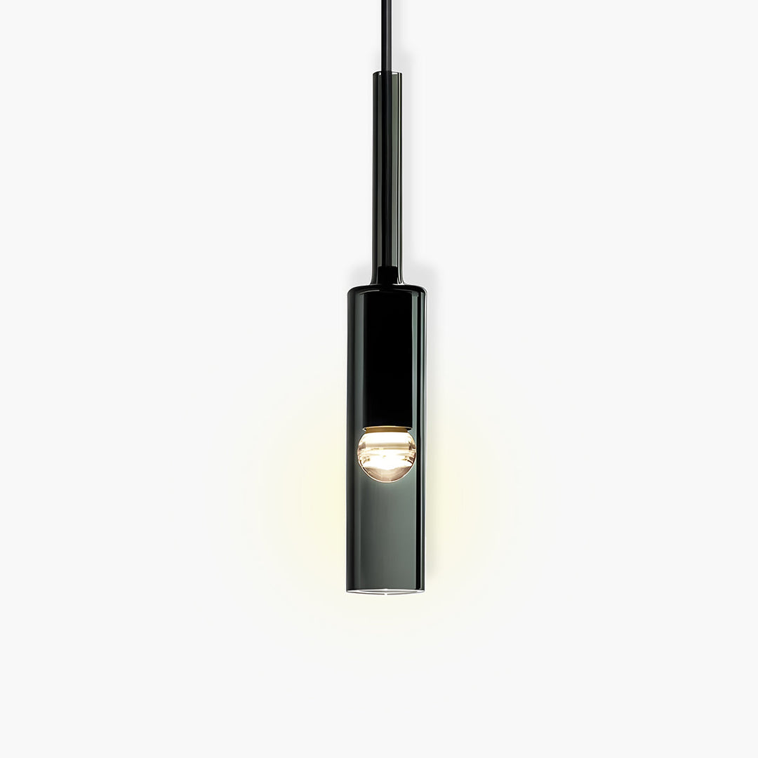 Pendellampe i røkt glass – Elegant design med glitrende lyseffekter | Perfekt for stuen