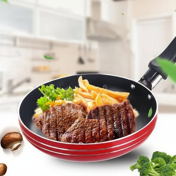 Skanto | Non-stick belagt mini stekepanne sett laget av rustfritt stål for sunn matlaging