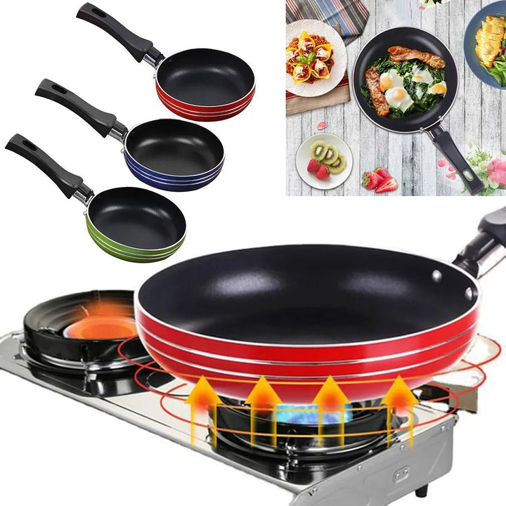 Skanto | Non-stick belagt mini stekepanne sett laget av rustfritt stål for sunn matlaging