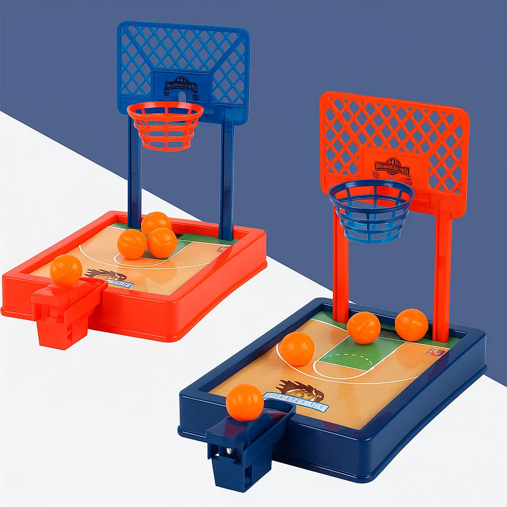 Skanto | Bærbart Mini Basketballspill for Kontor, Reise & Familie Moro