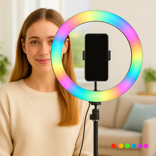 Ring Light RGB – 15 Lyskombinasjoner – MJ30 | Skanto