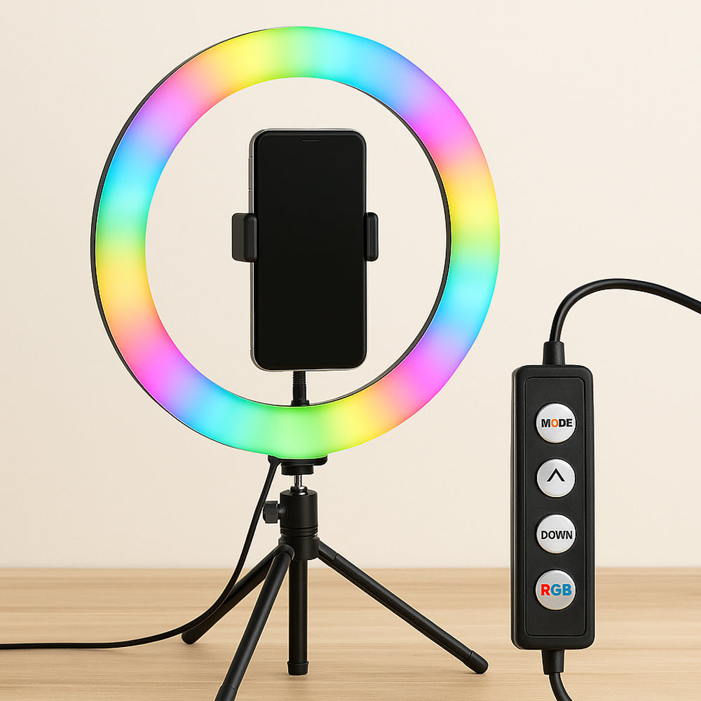 Ring Light RGB – 15 Lyskombinasjoner – MJ30 | Skanto