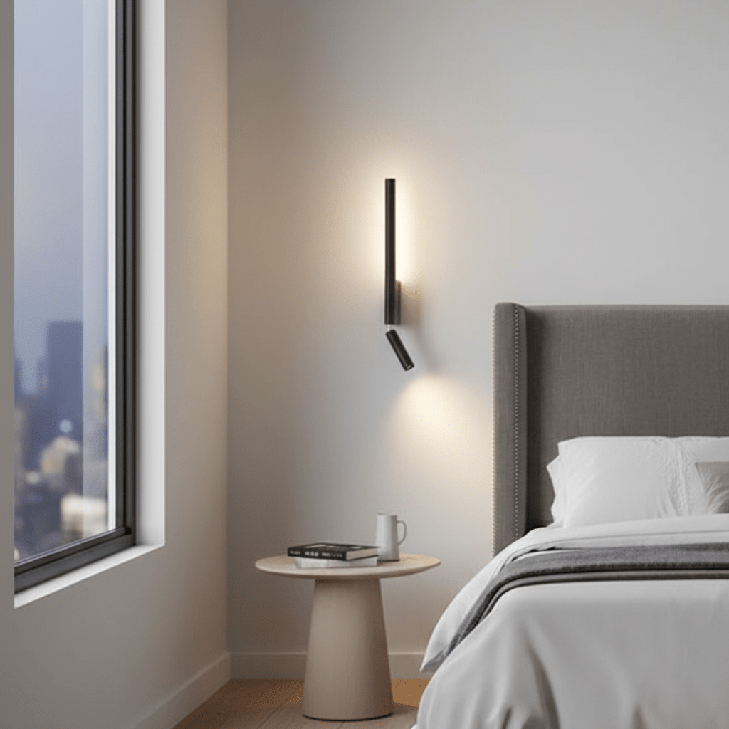 Skanto | Minimalistisk vegglampe med avslappende varm hvit LED-belysning