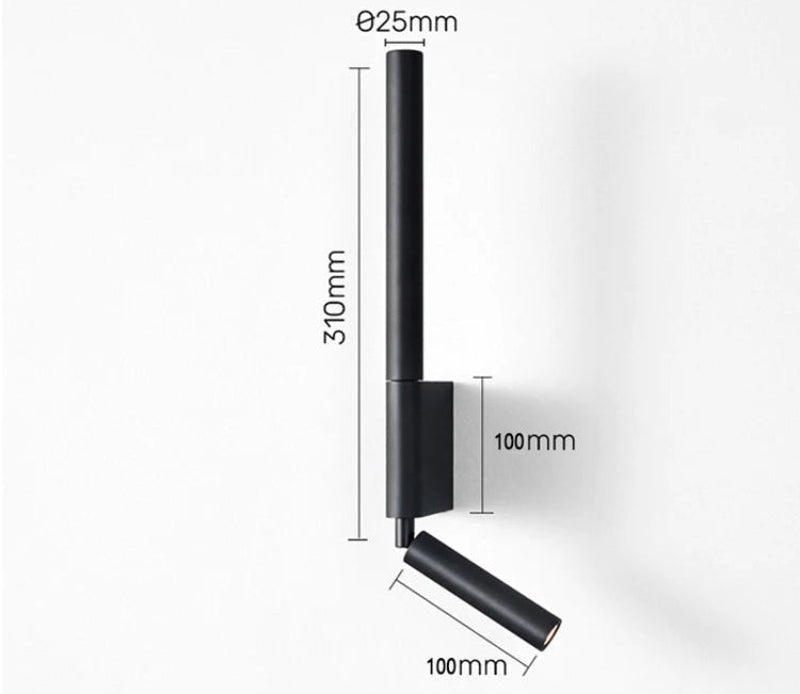 Skanto | Minimalistisk vegglampe med avslappende varm hvit LED-belysning