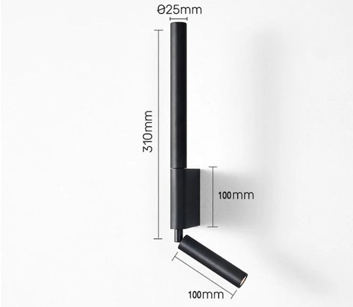 Skanto | Minimalistisk vegglampe med avslappende varm hvit LED-belysning