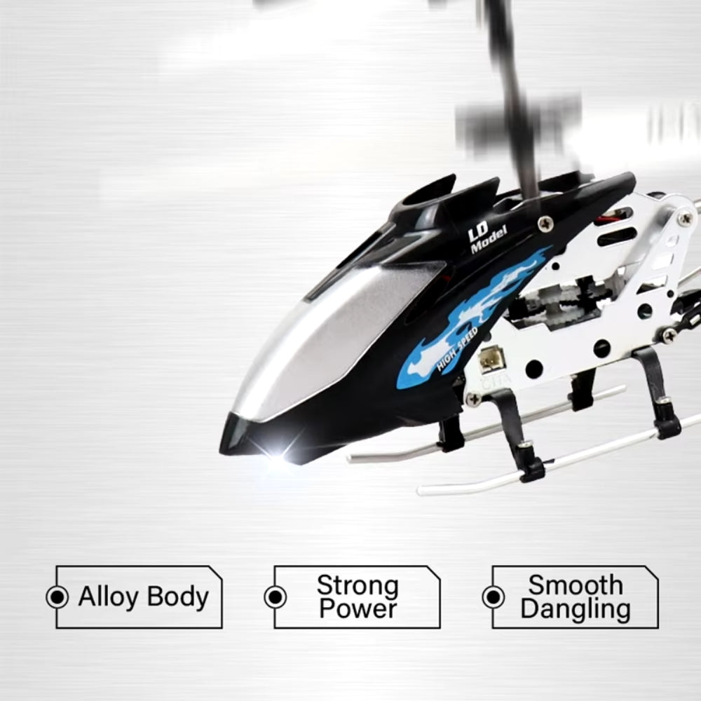 Skanto | Uknuselig 3.5CH RC Helikopter Mini RC Helikopter med Gyro Karmesinrød