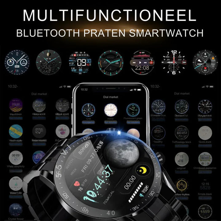 Skanto | SwissMotion - Multifunksjonell Smartklokke Med Lang Batterilevetid