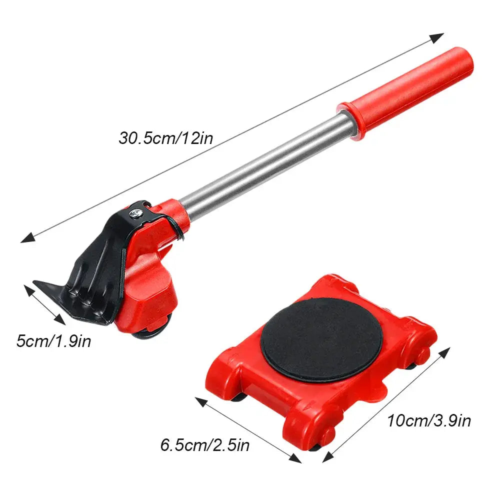 Möbellift ProLift – Ergonomisk sett med Gleitern for schwere Möbel