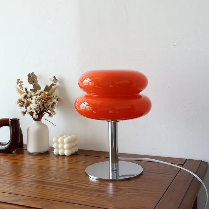 Macaron Glass Table Lamp – Moderne Stemningslys for Interiør | Skanto