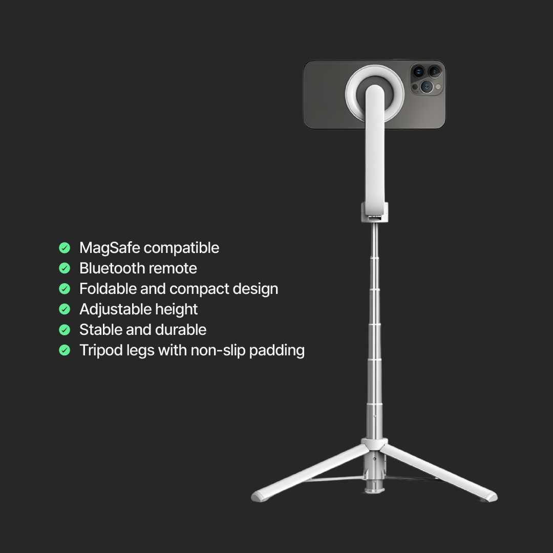 Skanto | iPhone Stativ med Trådløs Fjernkontroll | for Innholdsprodusenter