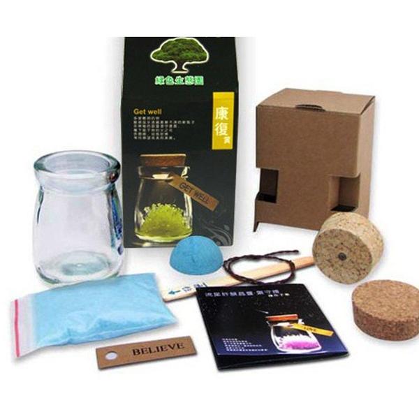 Magic Crystal Growing Jar Kit (Ulike farger og meldinger) | Skanto