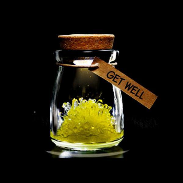 Magic Crystal Growing Jar Kit (Ulike farger og meldinger) | Skanto