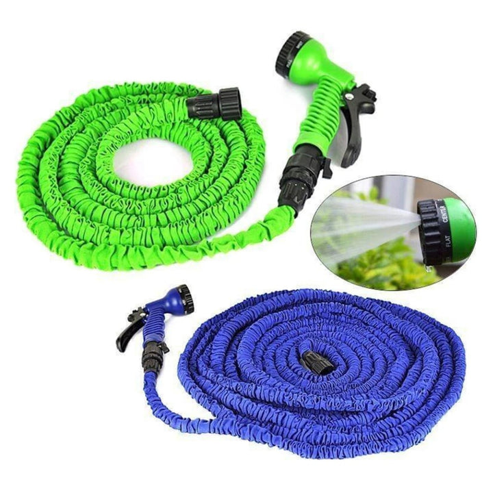 Magic Hose Flex Hageslange / Vannslange - grønn eller blå - ulike lengder - | Skanto