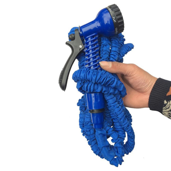 Magic Hose Flex Hageslange / Vannslange - grønn eller blå - ulike lengder - | Skanto