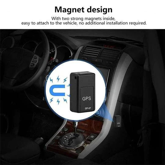 Skanto | Lokator - Magnetisk Mini Bil GPS Lokator (Sanntid-Overvåking)