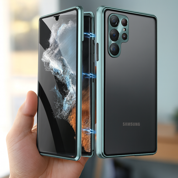 Skanto | Magnetisk Glass Privatliv Telefonveske