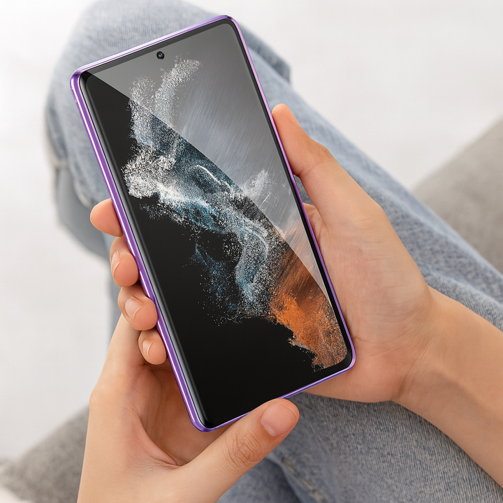 Skanto | Magnetisk Glass Privatliv Telefonveske