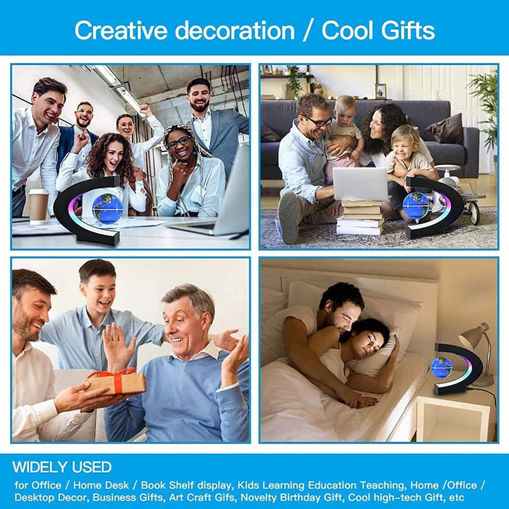 Skanto | Magnetisk Levitasjons Globus Ornament