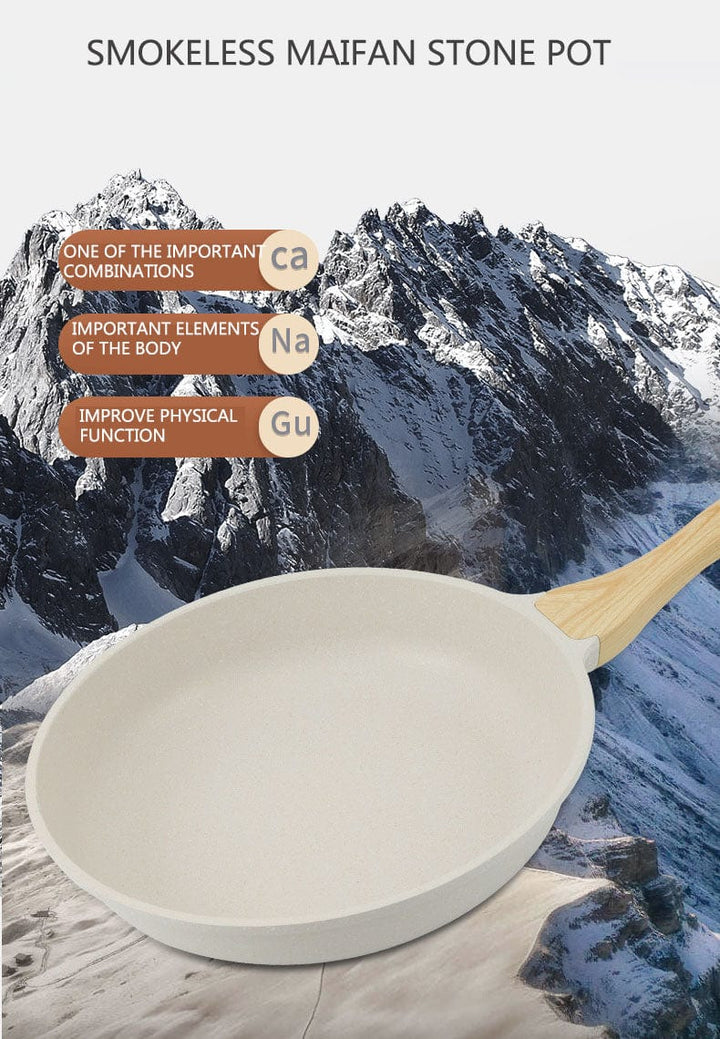 Maifan Non-Stick Stekepanne Kjele Lokket Bolift