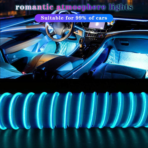 Skanto | 4-i-1 Linje Bil LED Ambient Lys